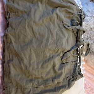 American eagle green skirt